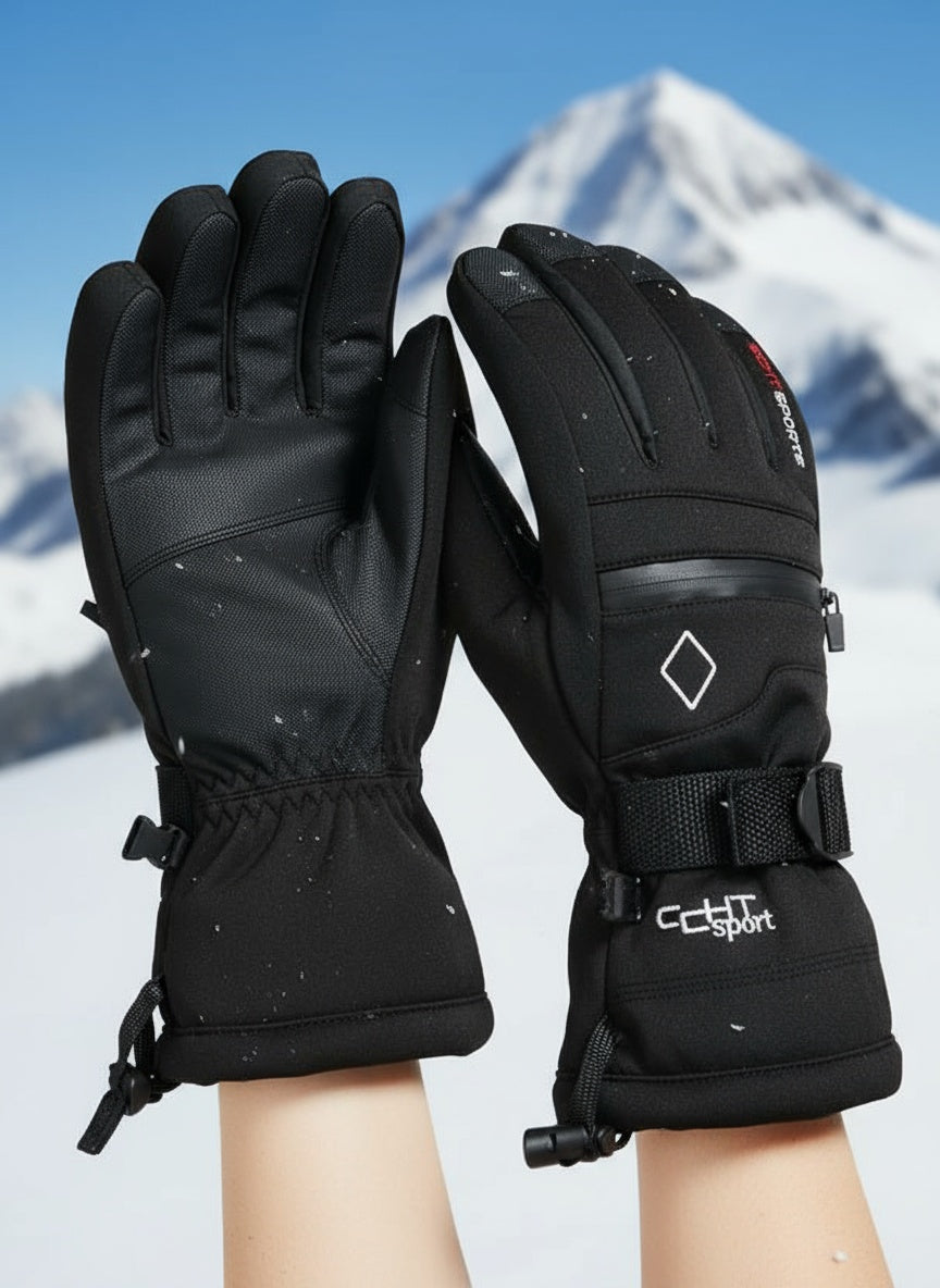 Women's ski gloves HX042